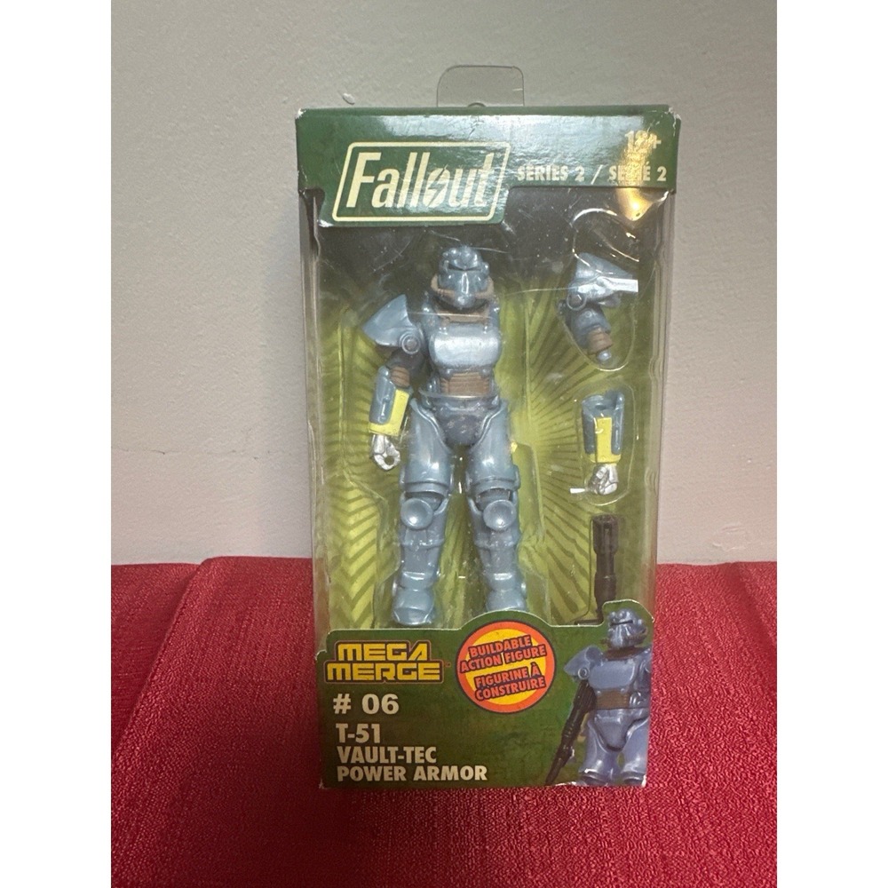 Fallout Mega Merge Series 2 #06 T-51 Vault-Tec Power Armor Action Figure 2018